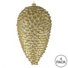 Vickerman Matte Glitter Pinecone Christmas Ornament - 3 of 3