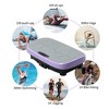 NAYSAYE Vibration Plate Whole Body Exercise Machine for Lymphatic Drainage Shaking Workout Board and Weight Loss, Purple, 22.1"*13.8"*6.1" - 2 of 4