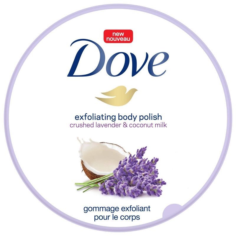 Dove Crushed Lavender &#38; Coconut Milk Exfoliating Body Polish Scrub - 10.5oz, 6 of 8