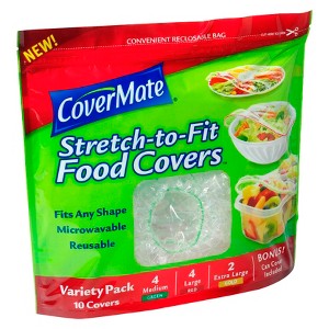 Covermate Stretch to Fit Food Covers Variety Pack - 10ct - 1 of 1