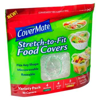 Schroeder & Tremayne Stretch-To-Fit Plastic Bowl Covers - Shop