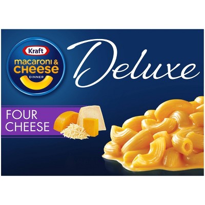 Kraft Macaroni & Cheese Deluxe Four Cheese - 14oz