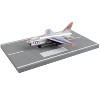 LTV A-7 Corsair II Attack Aircraft Silver Metallic "United States Air Force" w/Runway Section Diecast Model Airplane by Runway24 - 3 of 4