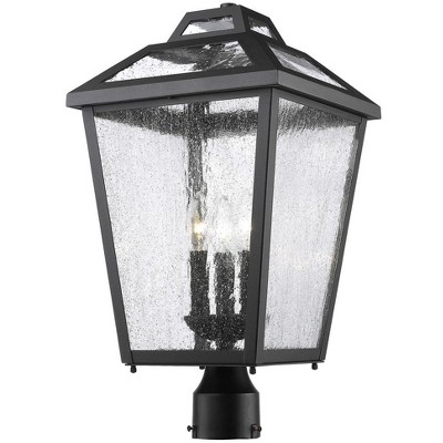 Bayland Outdoor Aluminum Light Fixture - 3 Bulbs, Dimmable, Wet Rated, 20.5" Tall