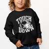 The Juniper Shop Touchdown Helmet Toddler Graphic Sweatshirt - 2 of 3