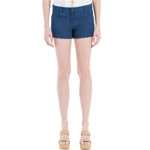 Max Studio London Womens Basic Casual Denim Shorts - 1 of 1