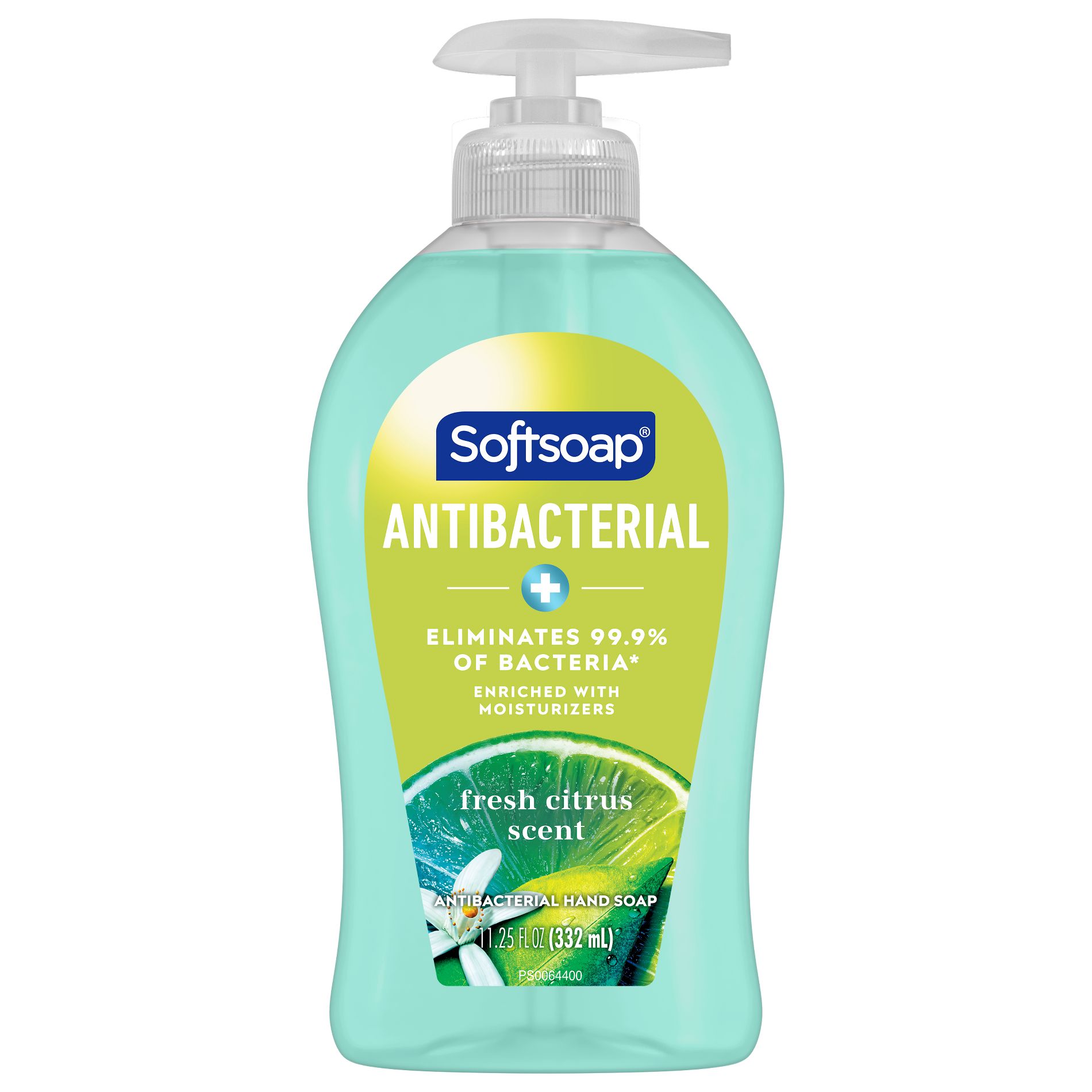Softsoap Antibacterial Liquid Hand Soap Pump - Fresh Citrus - 11.25 fl oz