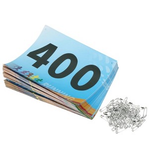 Unique Bargains Tearproof Sports Game Basketball Running Bib Competitor Numbers - 1 of 4