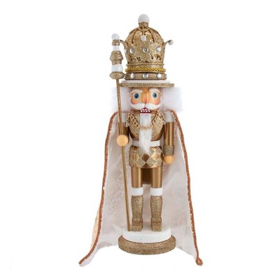 Kurt Adler 17.5" Hollywood Gold King Nutcracker