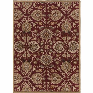 Hauteloom Conesus Red 1061 Hand Tufted Wool Rug - 1 of 4