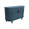 Modern Sideboard Decorative Storage Cabinet, CENGHU Wooden Console Table Coffee Bar Cabinet with 4 Doors for Living Room, Kitchen, Bedroom, Hallway - 3 of 4