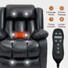 KTMBDW Oversized Power Lift Recliner Chair,Electric Recliner Chair with Massage and Heating,Dual Motor Lift Recliner with Pockets - 2 of 4