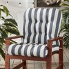 Kensington Garden 21"x21" Outdoor Seat and Back Chair Cushion - 2 of 4