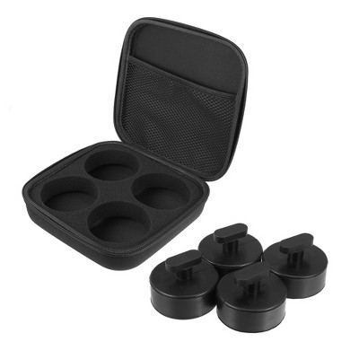 Unique Bargains Rubber Jack Pucks Jacking Lift Pad for Chevrolet Corvette C5 C6 C7 GS Z 2.4" Black 4pcs