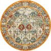 Unique Loom    Rosso Gabrieli Area Rug - 2 of 4