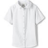 Lands' End School Uniform Kids Short Sleeve Peter Pan Collar Broadcloth Shirt - 2 of 3