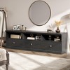TV Console Media Cabinet, 70in to 8in TV Stand, Mid Century Modern Entertainment Center - 3 of 4