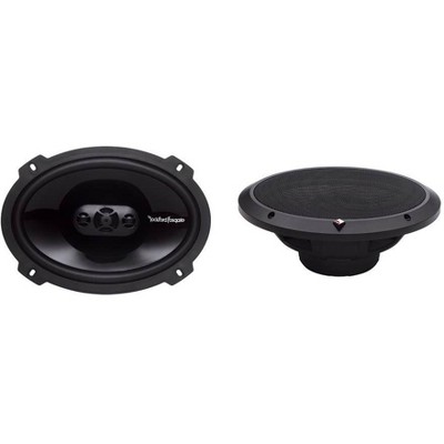 Rockford Fosgate P1694 6x9" 150W 4-Ohm 4-Way Car Coaxial Speakers Audio, Pair