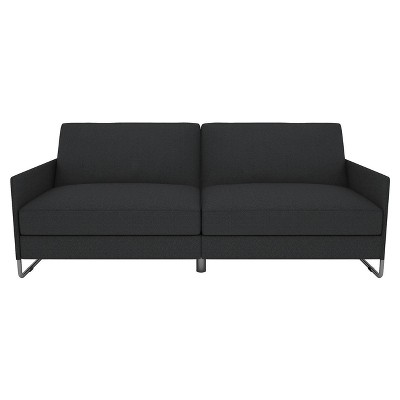 target gray futon