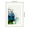 Amanti Art Blue Moss by PI Studio Wood Framed Wall Art Print - 4 of 4