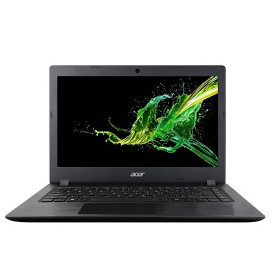 Acer 14" Windows 10 Home in S Mode Laptop, 64GB Storage, Full HD 1920 x 1080 Resolution, Intel Processor, 1-yr Microsoft 365, Black (A114-32-C0PM)