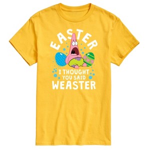 Men's - SpongeBob Squarepants - Easter Weaster Patrick Short Sleeve Graphic T-Shirt - 1 of 4