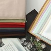PiccoCasa Soft Microfiber 90 Gsm Polyester Solid Long Body Pillowcases 2 Pcs - 3 of 4