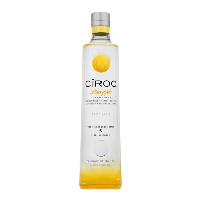 C&#206;ROC Pineapple Vodka - 750ml Bottle