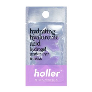 Holler and Glow Hydrating Hyaluronic Acid Hydrogel Under-Eye Masks - Snow To Glow - 0.21oz - 1 of 3