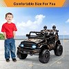 12V Kids Ride-On Car Truck with Remote Control, Battery Powered Electric Vehicle for Toddlers Ages 1-3, Spring Suspension, LED Lights, Music - 2 of 4