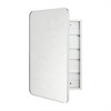 TEHOME Garnes Rectangular Recessed or Surface Mount Metal Medicine Cabinet with Mirror - 4 of 4