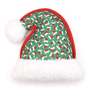 The Worthy Dog Tough Santa Hat Toy - 1 of 2
