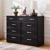 ALEXOUN 9-Drawer Dresser,Modern Fashion Storage Cabinet - Easy Assembly, Stylish Design for Bedroom & Living Room,Spacious 9-Drawer Organizer - 2 of 4