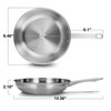 KOCH SYSTEME CS Classic Stainless Steel Skillet, Frying Pan, Dishwasher-Safe - 3 of 4