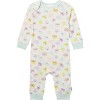 Onesies Brand Baby Girls' 3-Pack Lap Shoulder Footless Pajamas - 3 of 4