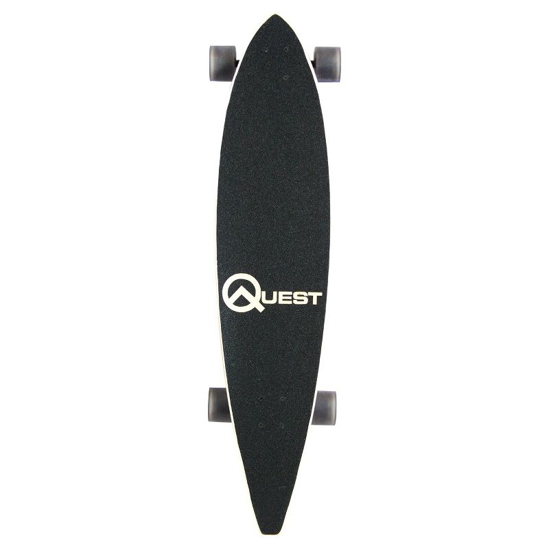 Quest 40&#34; Bamboo Longboard Skateboard - Black, 3 of 5