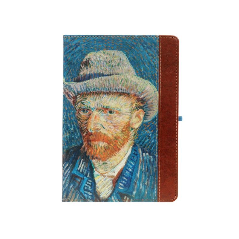 Van Gogh Self-Portrait with Grey Felt Hat Journal - by  Insights (Hardcover), 1 of 2