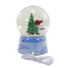 6.75 In Snoopy Swirl Dome Peanuts Woodstock Water Globes - 2 of 3