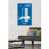 Trends International NFL Detroit Lions - Retro Logo 14 Unframed Wall Poster Prints - 2 of 4