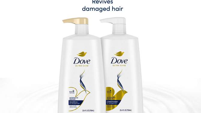 Dove Beauty Intensive Repair Shampoo - 25.4 fl oz, 2 of 10, play video