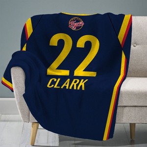 Sleep Squad Indiana Fever Caitlin Clark 60 x 80 Raschel Plush Blanket - 1 of 4