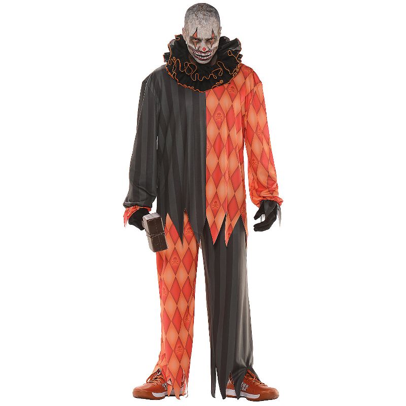 Underwraps Boys' Teen Evil Clown Costume, 1 of 2