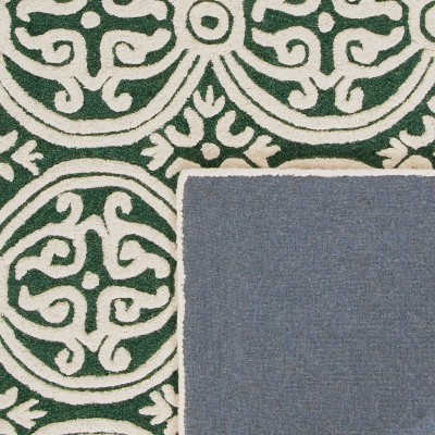 Ivory Elegance 5' x 8' Hand-Tufted Wool Area Rug