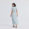 Reistor Womens Maxi Wrap Dress in  Florals - 2 of 4