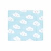 Luvable Friends Baby Girl Muslin Cotton Swaddle Blanket, Rainbow, One Size - 4 of 4