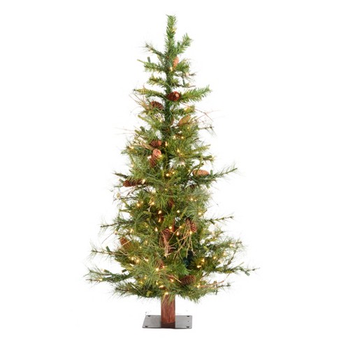 Vickerman 4' Ashland Artificial Christmas Tree, Clear Dura-lit ...