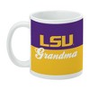 LSU Grandma Ceramic Coffee Mug Novelty Gift Mugs for Coffee Tea and Hot Drinks 11oz White - 2 of 2