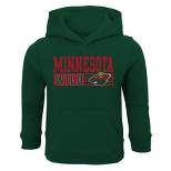 NHL Minnesota Wild Boys' Poly Core Hooded Sweatshirt