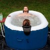 ALEKO Outdoor Portable Inflatable Hot Tub Spa 100 Jets with Cover - 2 of 4