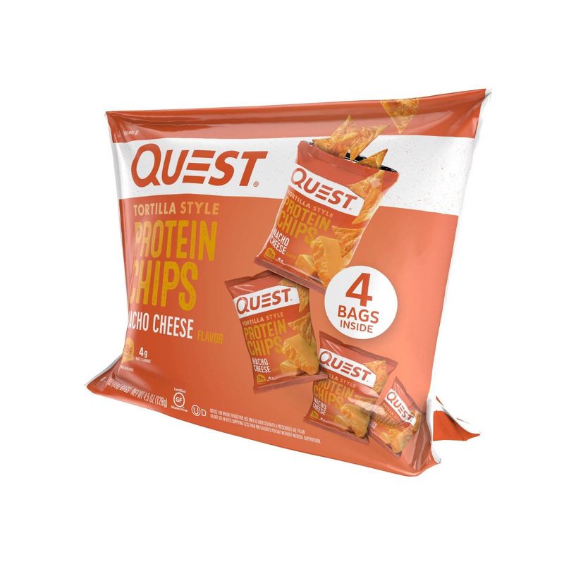 Quest Nutrition Tortilla Style Protein Chips - Nacho, 4 of 17